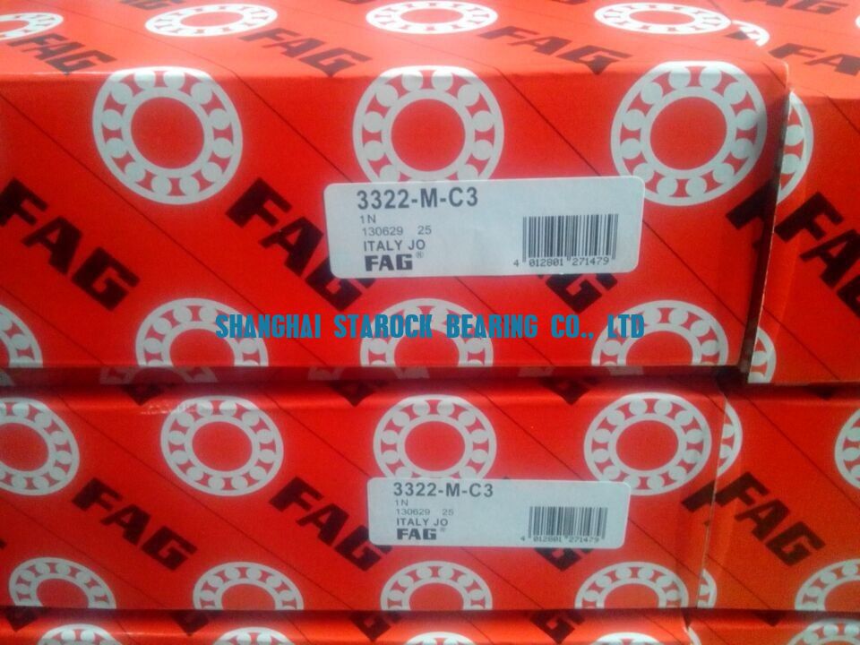 3322-M-C3 FAG 3322M FAG Angular contact ball bearings